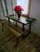 Rustic Industrial Dining Table with U shaped Legs