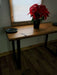 Rustic Industrial Dining Table with U shaped Legs