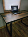 Rustic Industrial Desk with U shaped Legs