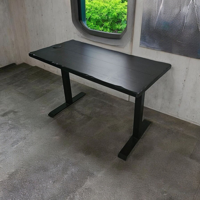 Black Void Electric Standing Desk with Adjustable Stand /Base